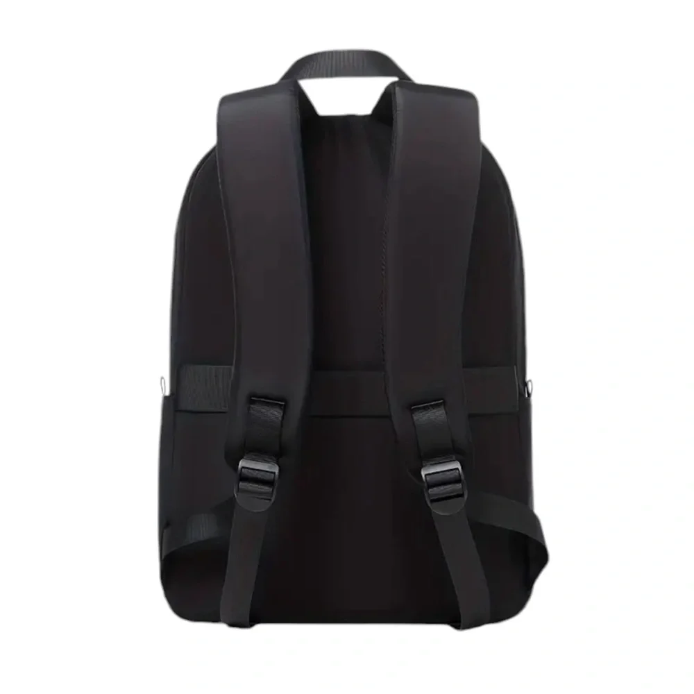 Unbranded Black Multi Pocket Unisex Backpack 14in. Laptop Bag - Picture 3 of 7